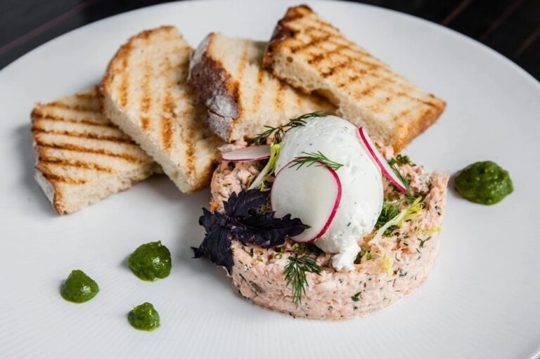 Dinner from parc in detroit.